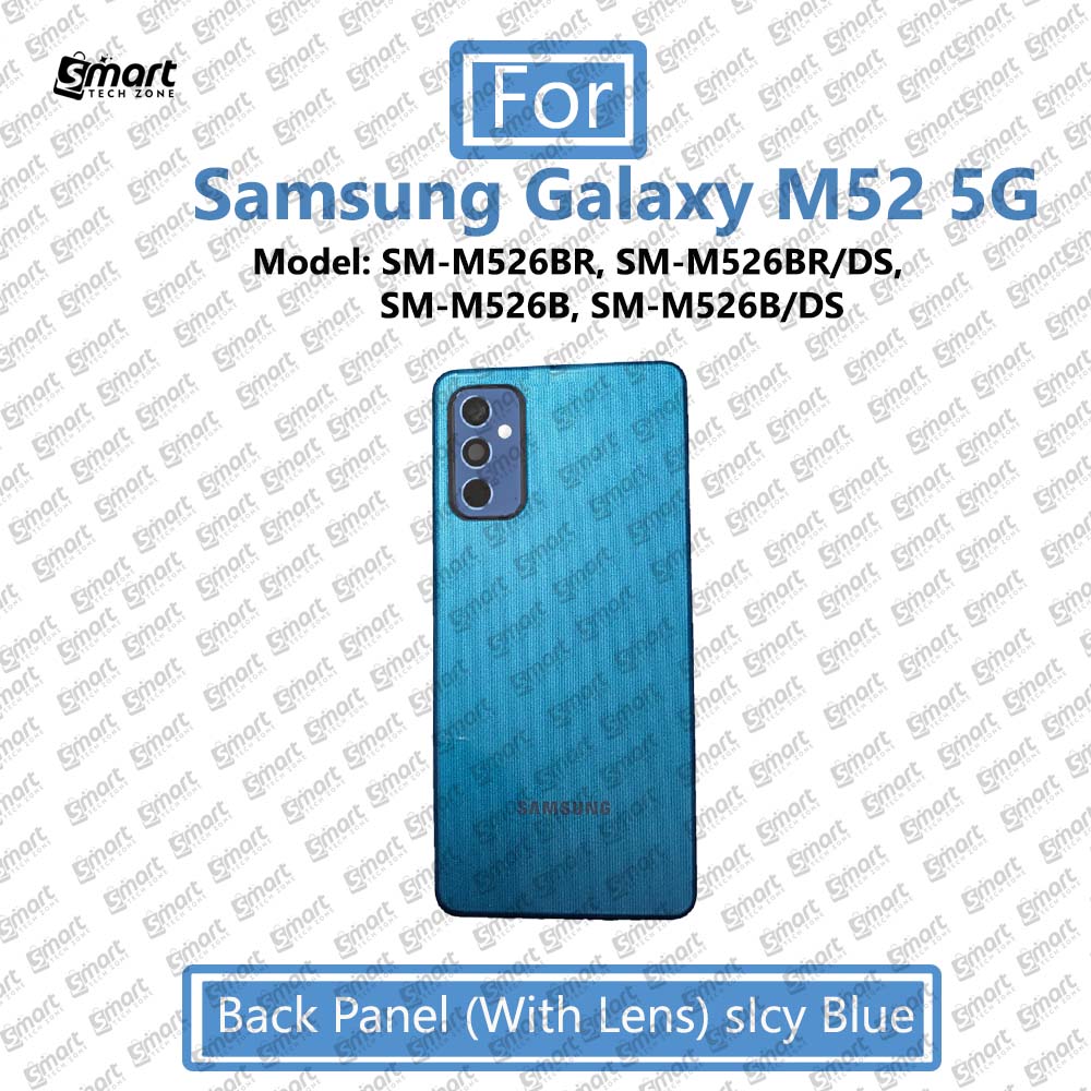 Picture of For Samsung Galaxy M52 5G (Model: SM-M526BR,,SM-M526B Full Body Housing - LCD Frame Side Frame and Back Panel Replacement Parts