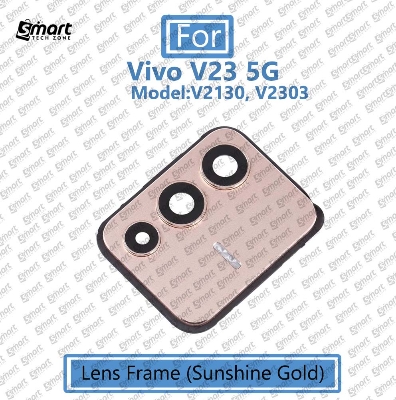 Picture of For Vivo V23 (Model:V2130, V2303) Main Camera  Glass Lens Frame Replacement Part (Not Tempered Camera Glass Protector)