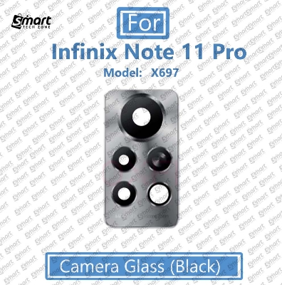 Picture of For Infinix Note 11 Pro X697 Main Camera  Glass Lens Frame Replacement Part (Not Tempered Camera Glass Protector)