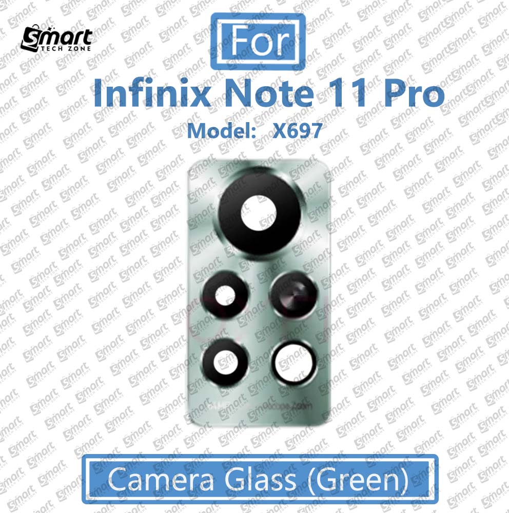 Picture of For Infinix Note 11 Pro X697 Main Camera  Glass Lens Frame Replacement Part (Not Tempered Camera Glass Protector)