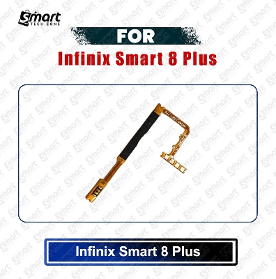 Picture of Infinix Smart 8 Plus (X6526) Power on / off Switch Button Side Volume Up Down Buttons Flex Cable Replacement Parts