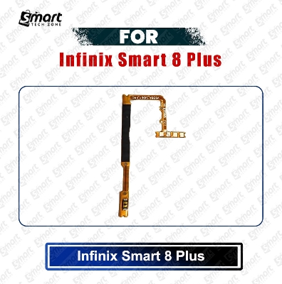 Picture of Infinix Smart 8 Plus (X6526) Power on / off Switch Button Side Volume Up Down Buttons Flex Cable Replacement Parts