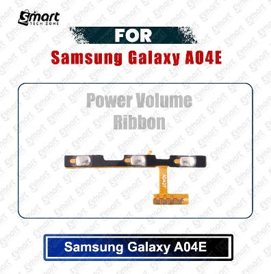 Picture of Samsung Galaxy A04E (SM-A042F, SM-A042F/DS, SM-A042M, SM-A042M/DS) Power on / off Switch Button Side Volume Up Down Buttons Flex Cable Replacement Parts