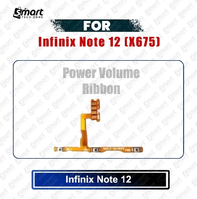 Picture of Infinix Note 12 (X675) Power on / off Switch Button Side Volume Up Down Buttons Flex Cable Replacement Parts