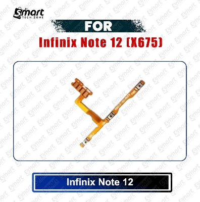 Picture of Infinix Note 12 (X675) Power on / off Switch Button Side Volume Up Down Buttons Flex Cable Replacement Parts