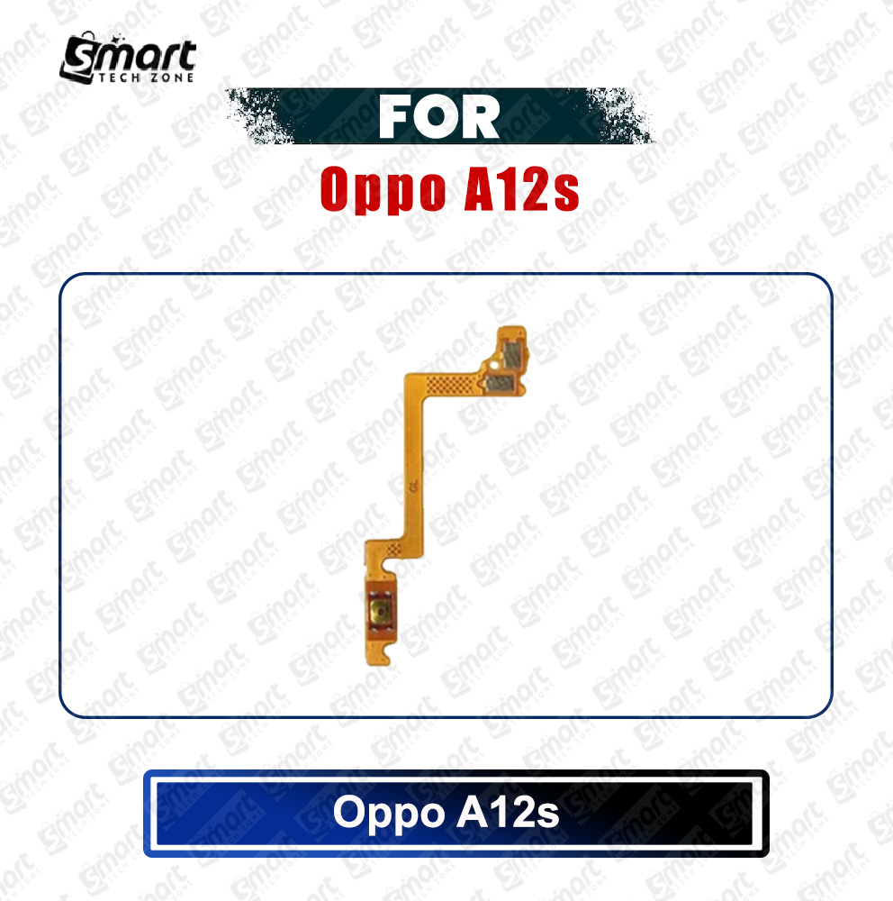 Picture of Oppo A12s Power on / off Switch Button Side Volume Up Down Buttons Flex Cable Replacement Parts