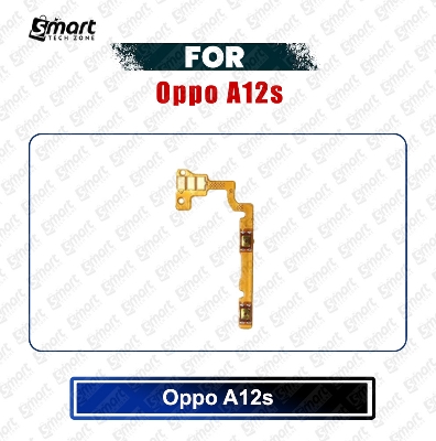 Picture of Oppo A12s Power on / off Switch Button Side Volume Up Down Buttons Flex Cable Replacement Parts