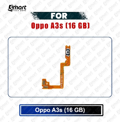 Picture of Oppo A3s (16 GB) Power on / off Switch Button Side Volume Up Down Buttons Flex Cable Replacement Parts