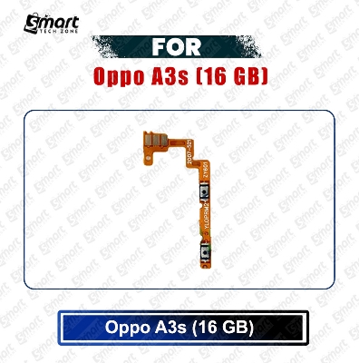 Picture of Oppo A3s (16 GB) Power on / off Switch Button Side Volume Up Down Buttons Flex Cable Replacement Parts