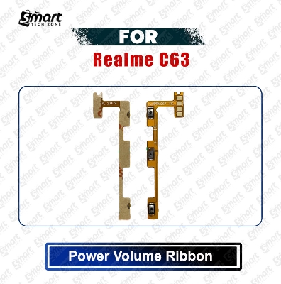 Picture of Realme C63 Power On/Off Switch Button Side Volume Up Down Buttons Flex Cable Replacement Parts