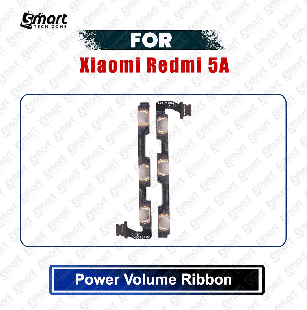 Picture of Xiaomi Redmi 5A (MCG3B, MCI3B) Power On/Off Switch Button Side Volume Up Down Buttons Flex Cable Replacement Parts
