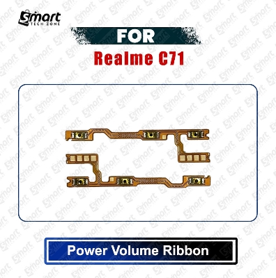 Picture of Realme C71 (RMX5303) Power On/Off Switch Button Side Volume Up Down Buttons Flex Cable Replacement Parts