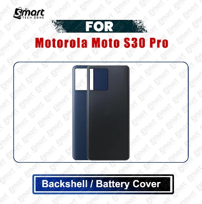 Picture of Motorola Moto S30 Pro (XT2243-2) Back Panel/Backshell/Battery Cover Casing With Logo Without Camera Glass -All Colors Available Replacement Parts