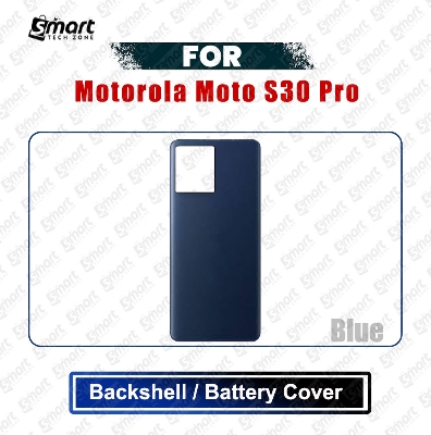 Picture of Motorola Moto S30 Pro (XT2243-2) Back Panel/Backshell/Battery Cover Casing With Logo Without Camera Glass -All Colors Available Replacement Parts