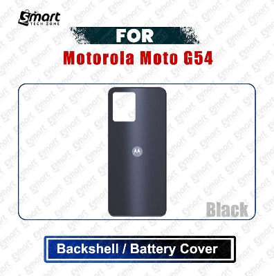 Picture of Motorola Moto G54 (XT2343-1, XT2343-2) Back Panel/Backshell/Battery Cover Casing With Logo Without Camera Glass -All Colors Available Replacement Parts