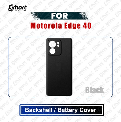 Picture of Motorola Edge 40 (XT2303-2) Back Panel/Backshell/Battery Cover Casing With Logo Without Camera Glass -All Colors Available Replacement Parts