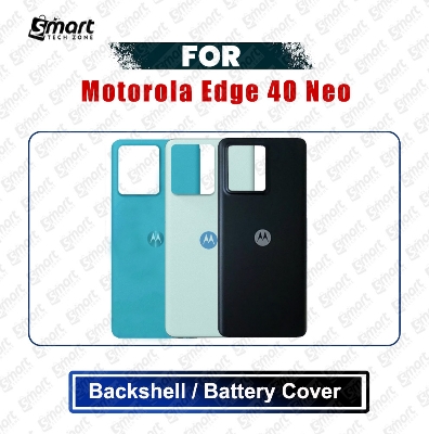 Picture of Motorola Edge 40 Neo (XT2307-1) Back Panel/Backshell/Battery Cover Casing With Logo Without Camera Glass -All Colors Available Replacement Parts