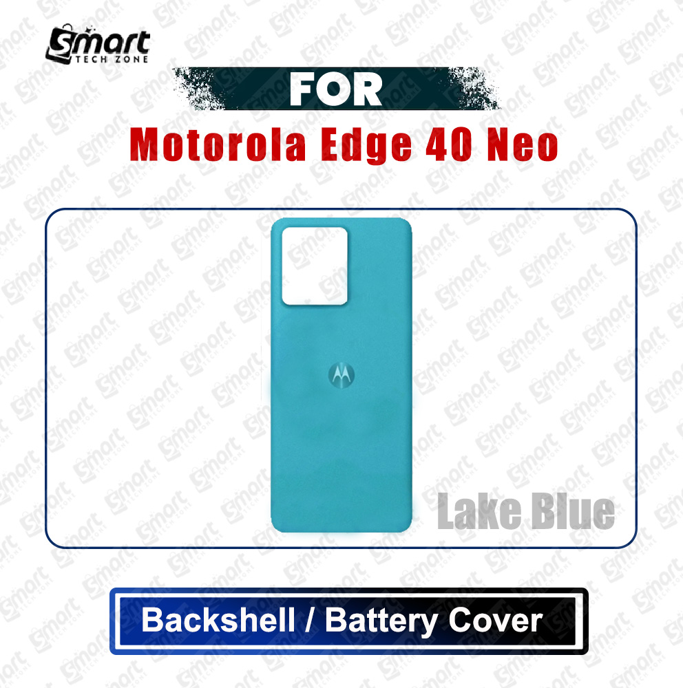Picture of Motorola Edge 40 Neo (XT2307-1) Back Panel/Backshell/Battery Cover Casing With Logo Without Camera Glass -All Colors Available Replacement Parts
