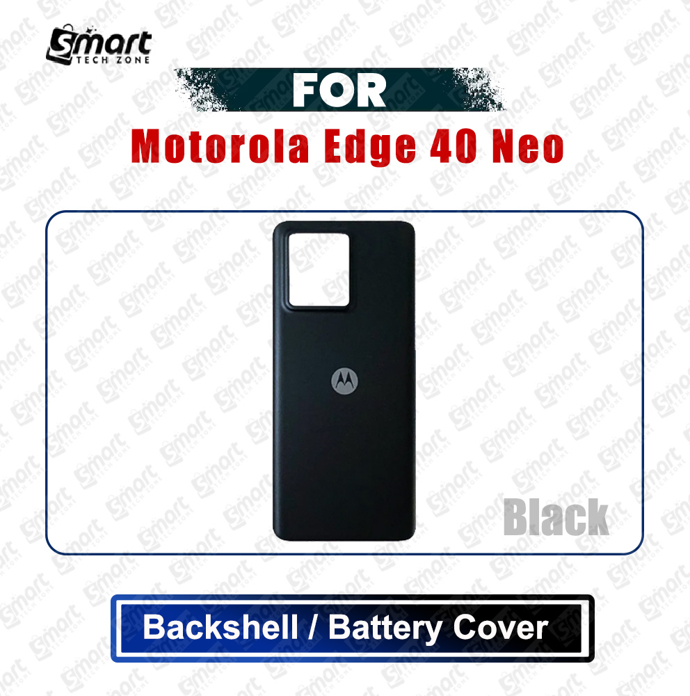 Picture of Motorola Edge 40 Neo (XT2307-1) Back Panel/Backshell/Battery Cover Casing With Logo Without Camera Glass -All Colors Available Replacement Parts