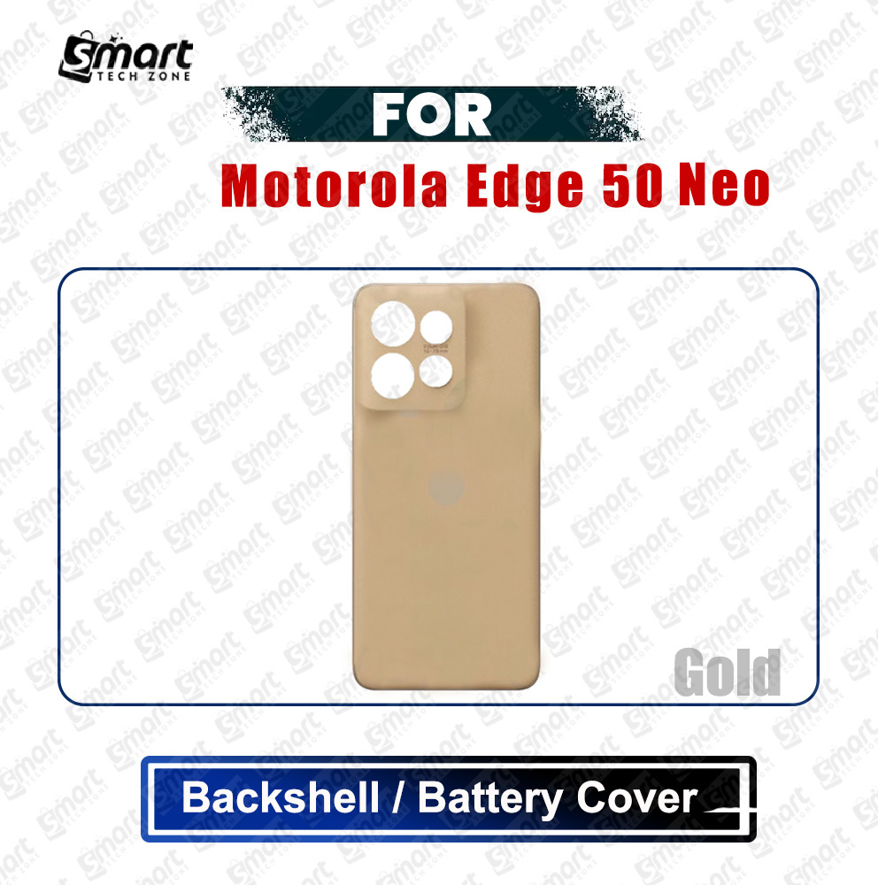 Picture of Motorola Edge 50 Neo (XT2409-1) Back Panel/Backshell/Battery Cover Casing With Logo Without Camera Glass -All Colors Available Replacement Parts
