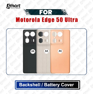 Picture of Motorola Edge 50 Ultra Back Panel/Backshell/Battery Cover Casing With Logo Without Camera Glass -All Colors Available Replacement Parts