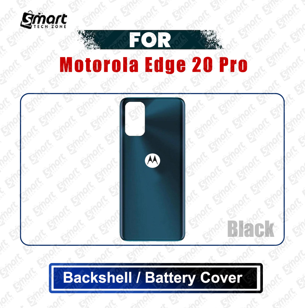 Picture of Motorola Edge 20 Pro (XT2153-1) Back Panel/Backshell/Battery Cover Casing With Logo Without Camera Glass -All Colors Available Replacement Parts