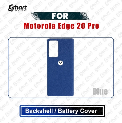 Picture of Motorola Edge 20 Pro (XT2153-1) Back Panel/Backshell/Battery Cover Casing With Logo Without Camera Glass -All Colors Available Replacement Parts