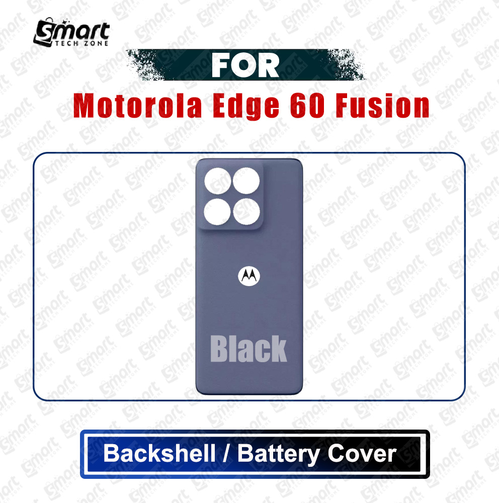 Picture of Motorola Moto Edge 60 Fusion (XT2503-4) Back Panel/Backshell/Battery Cover Casing With Logo Without Camera Glass -All Colors Available Replacement Parts