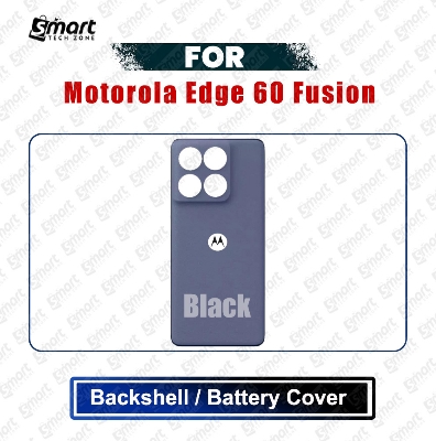 Picture of Motorola Moto Edge 60 Fusion (XT2503-4) Back Panel/Backshell/Battery Cover Casing With Logo Without Camera Glass -All Colors Available Replacement Parts