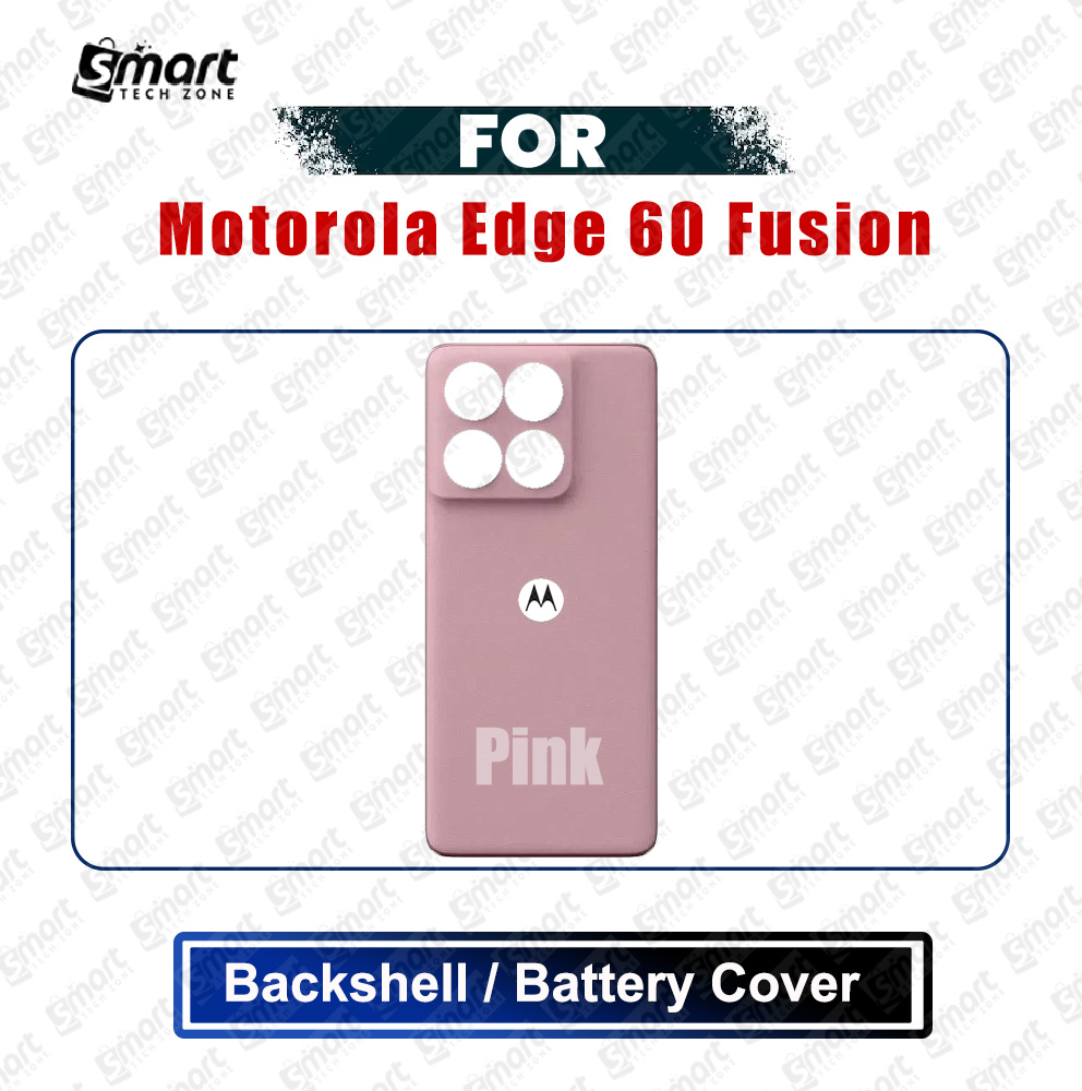 Picture of Motorola Moto Edge 60 Fusion (XT2503-4) Back Panel/Backshell/Battery Cover Casing With Logo Without Camera Glass -All Colors Available Replacement Parts