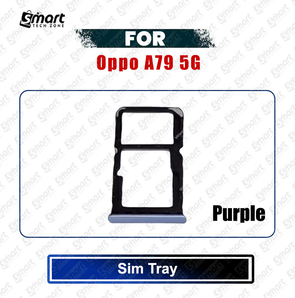 Picture of Oppo A79 5G (CPH2553, CPH2557) Sim Tray and SD Card Slot with Ejector Pin Replacement Part