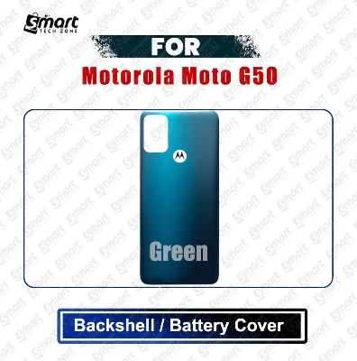 Picture of Motorola Moto G50 (XT2137-1, XT2137-2) Back Panel/Backshell/Battery Cover Casing With Logo Without Camera Glass -All Colors Available Replacement Parts
