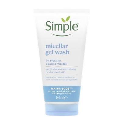 Picture of Simple Water Boost 9% Hydration Powered Micellar Gel Wash 150ml