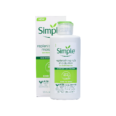 Picture of Simple Kind To Skin Replenishing Rich Moisturiser 125ml