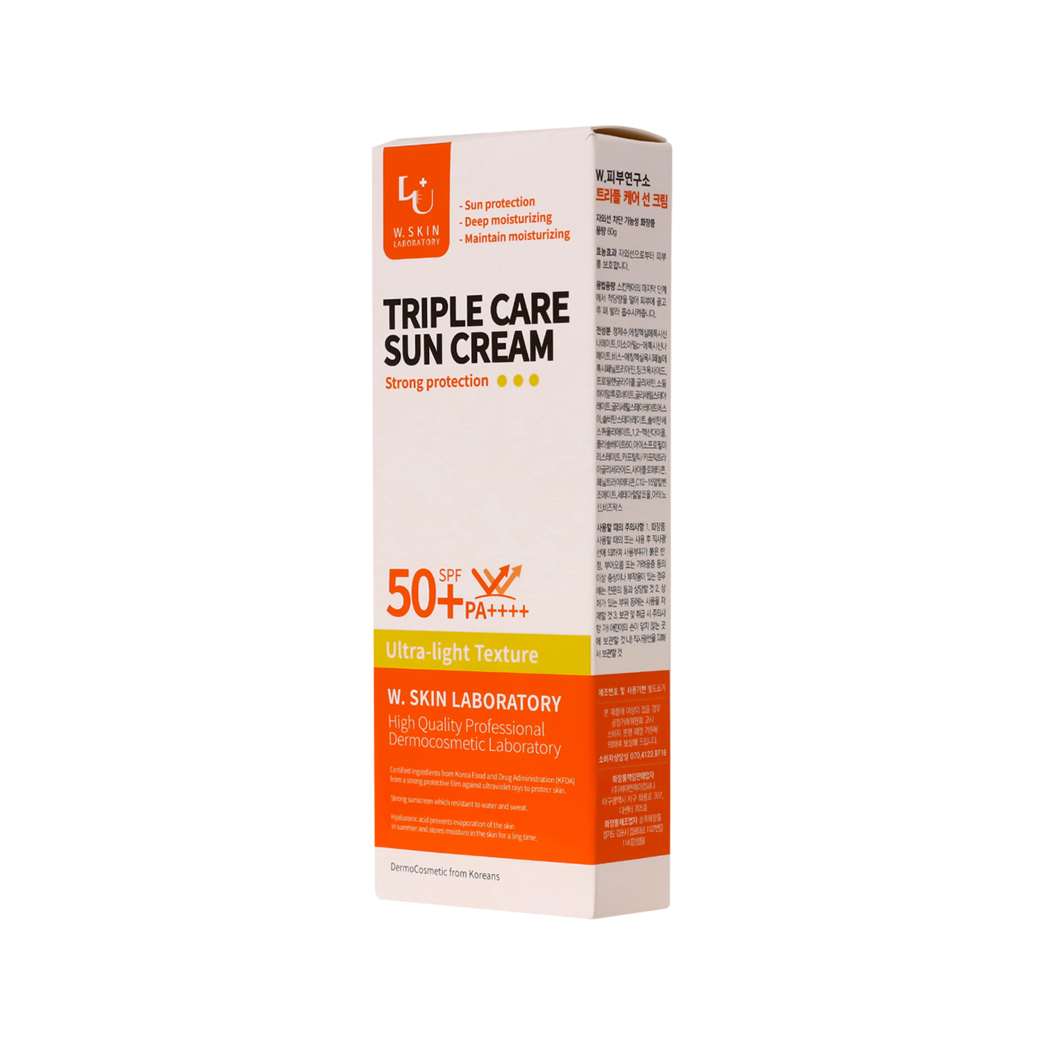 Picture of W.Skin Laboratory Triple Care Sun Cream SPF50+ PA+++ 60g