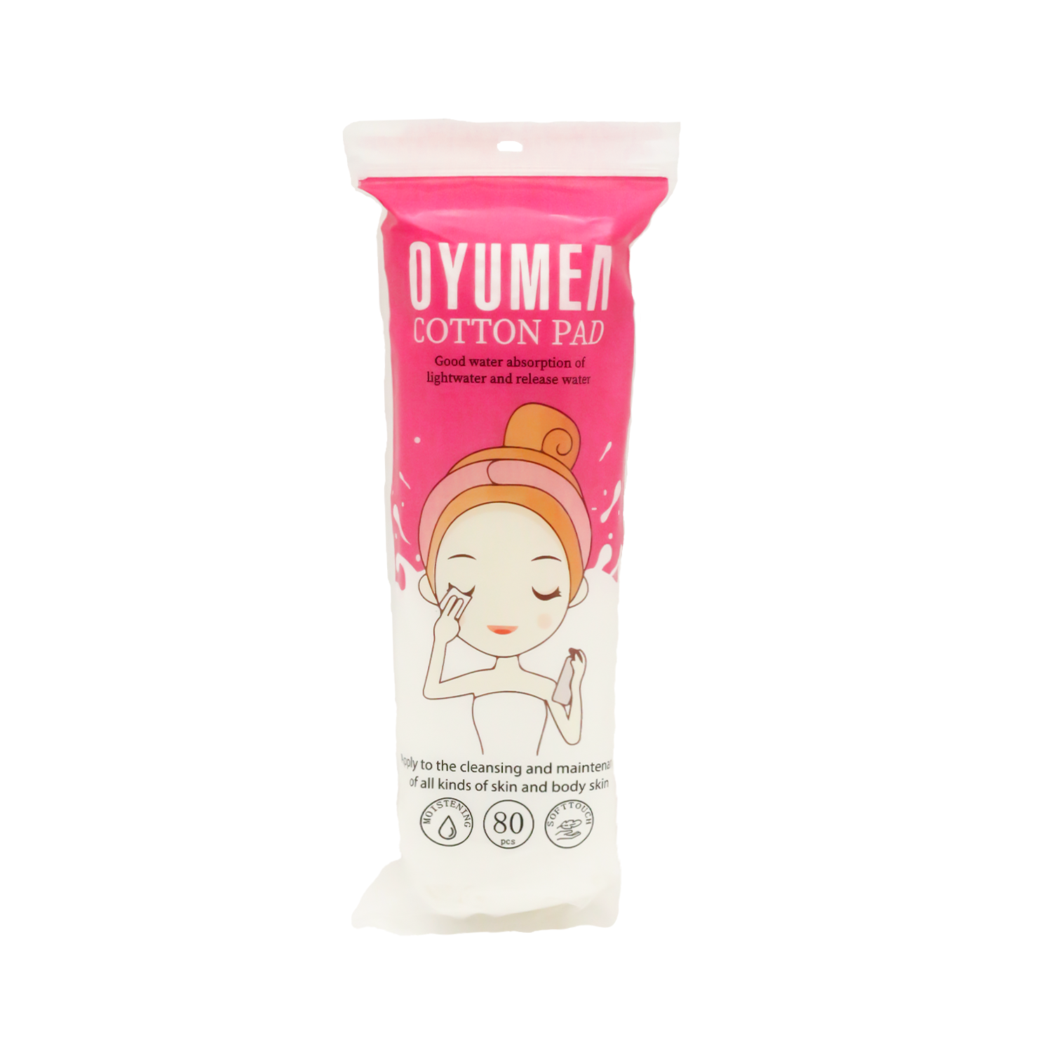 Picture of Oyumea Cotton Pad For All Skin Types 80pcs