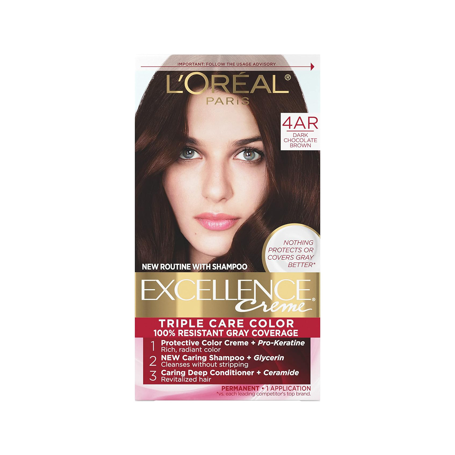Picture of L'Oreal Hair Colour Excellence - 4AR Dark Chocolate Brown
