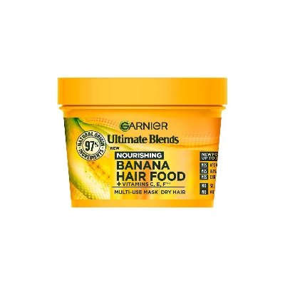 Picture of Garnier Ultimate Blend Nourishing Banana Hair Food + Vitamin C,E,F Multi-Use Mask 400ml