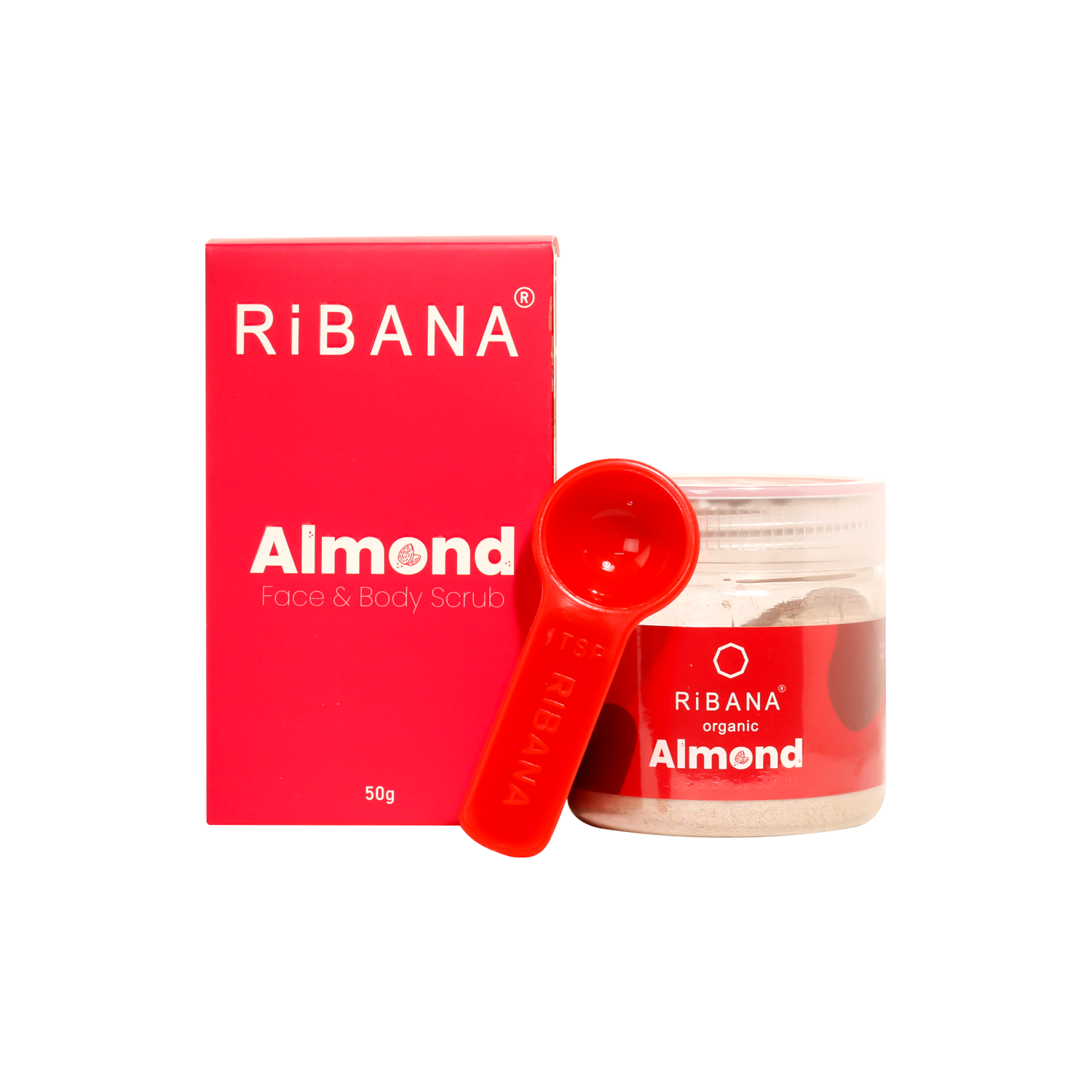 Picture of Ribana Almond Face & Body Scrub - 50g