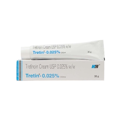 Picture of H&H Tretinoin Tretin 0.025% Cream USP 30g