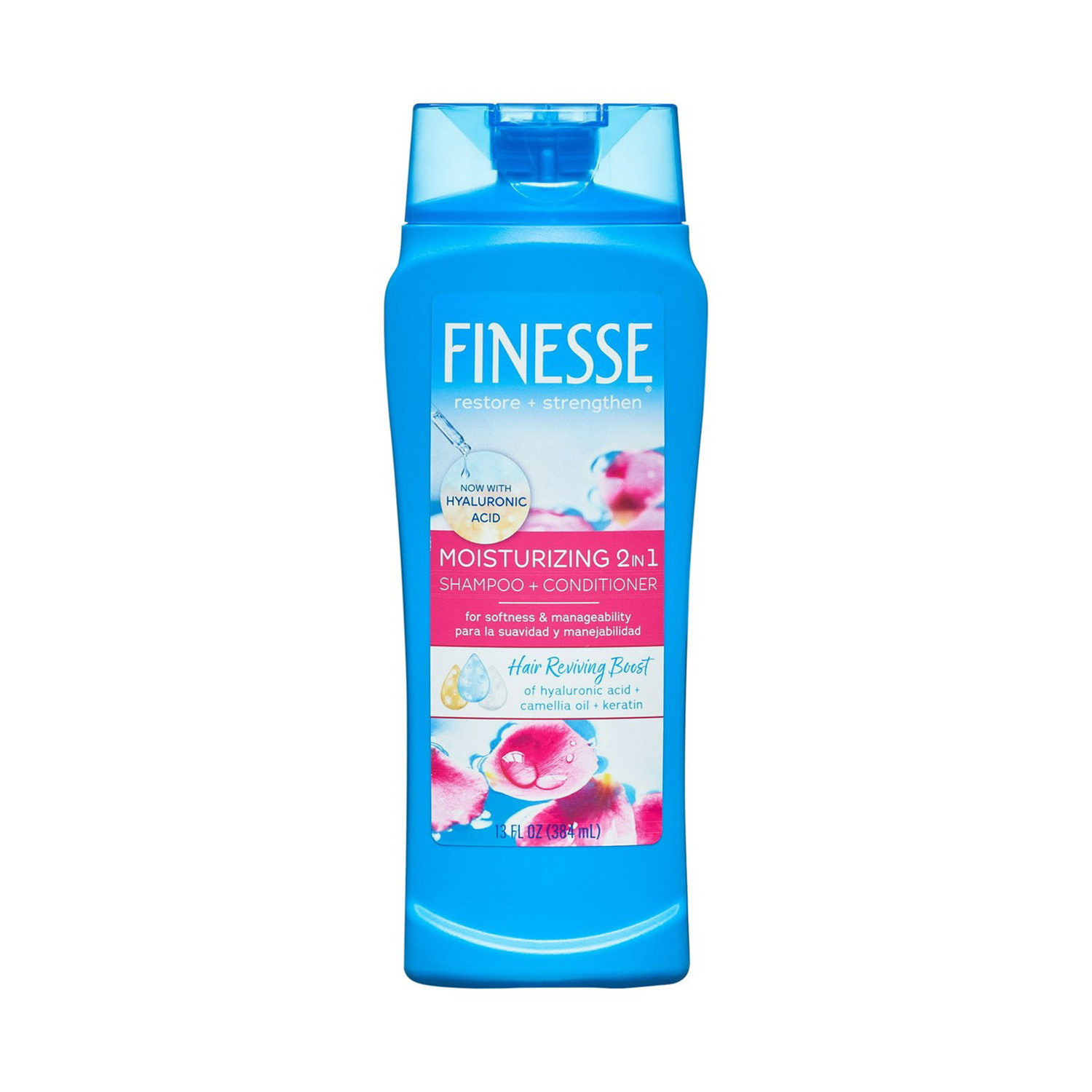 Picture of Finesse Restore + Strengthen Normal 2in1 Shampoo + Conditioner 384ml