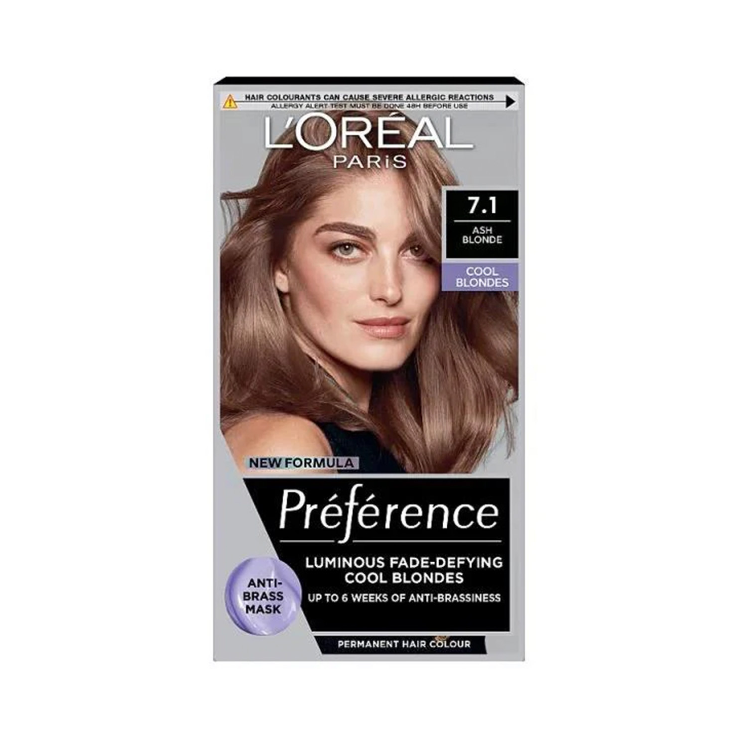Picture of L'Oreal Hair Color Preference 7.1 Ash Blonde
