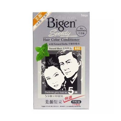 Picture of Bigen Speedy Hair Color Conditioner - 881 Natural Black