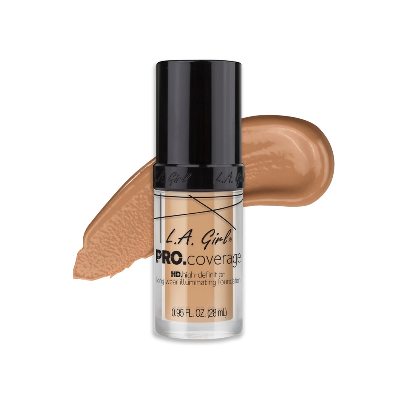 Picture of L.A Girl Pro Coverage Illuminating Foundation - Natural