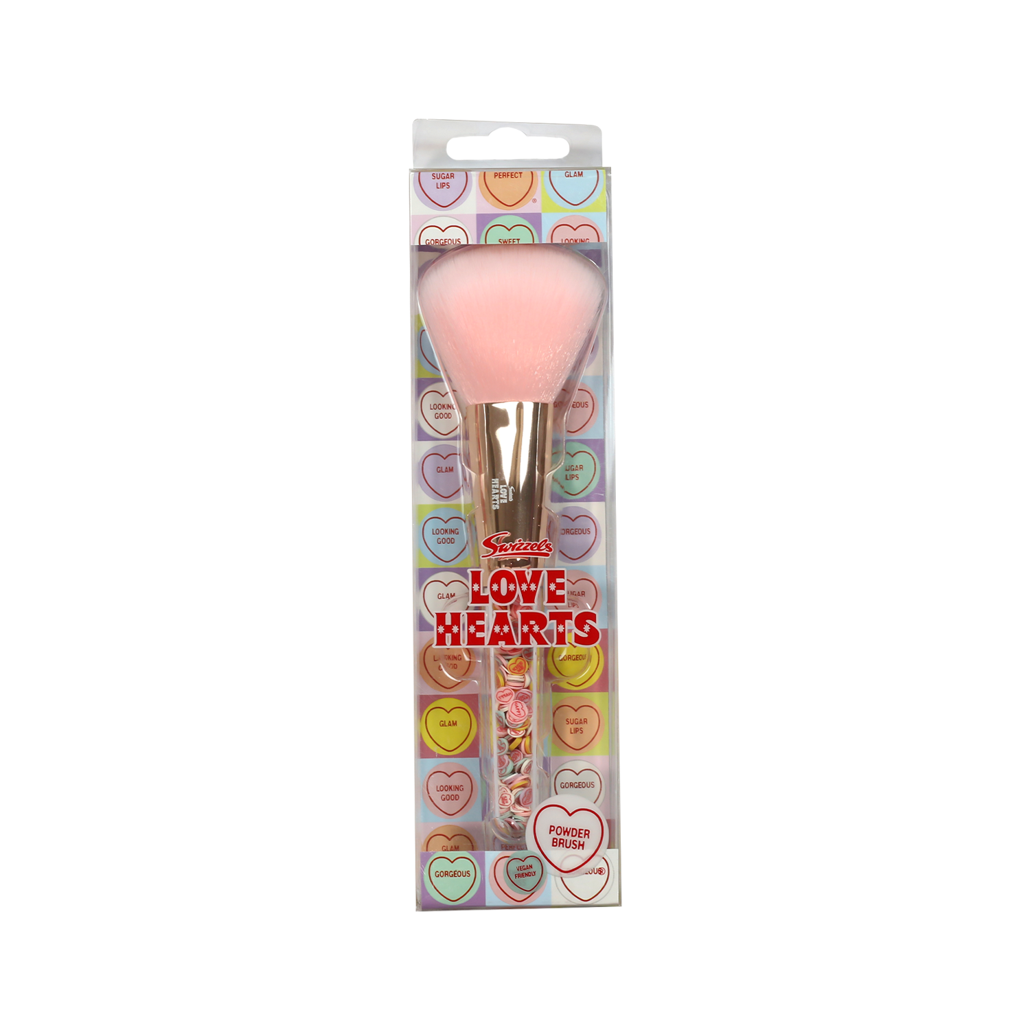 Picture of Swizzels Love Hearts Powder Brush