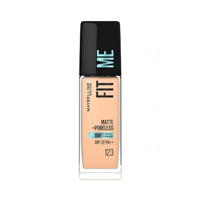 Picture of Maybelline Fit Me Matte Poreless 16H Oil Control Foundation - 123