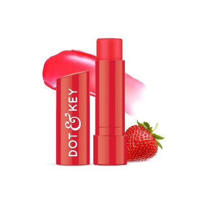 Picture of Dot & Key Barrier Repair Hydrating Tinted Lip Balm SPF 50 - Strawberry Red 4.5g