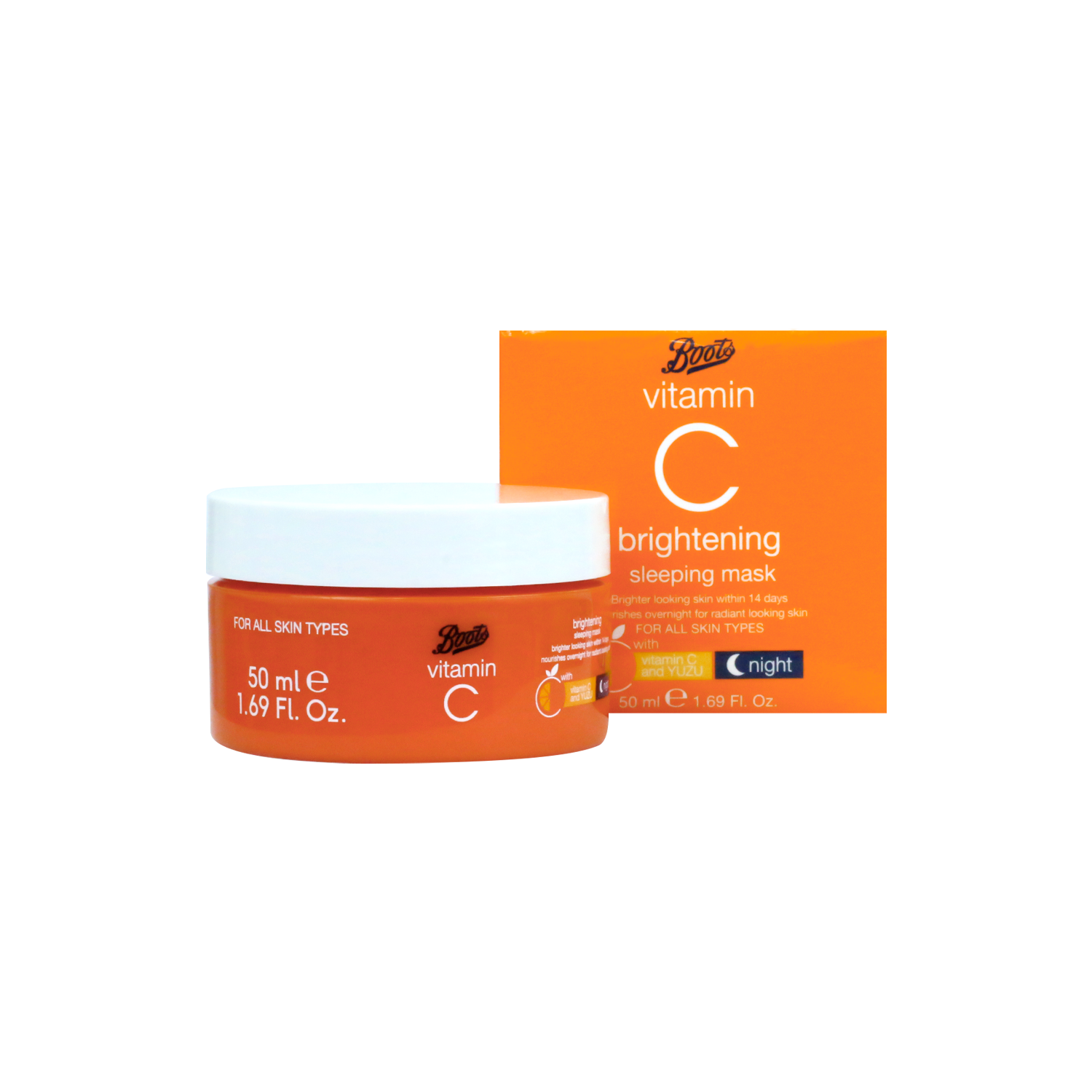 Picture of Boots Vitamin C Brightening Sleeping Mask 50ml