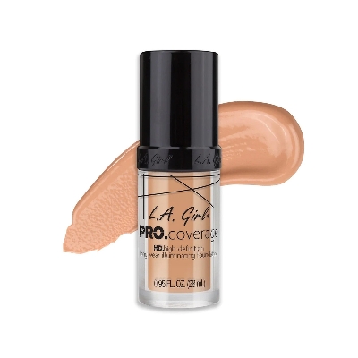 Picture of LA Girl Pro Coverage HD Long Wear Illuminating Foundation - Porcelain