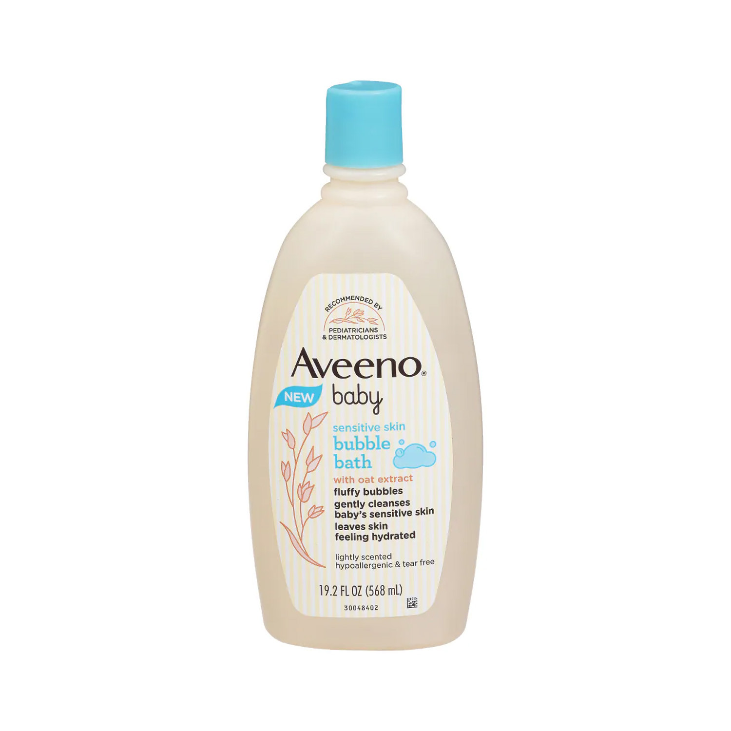 Picture of Aveeno Baby Sensitive Skin Bubble Bath 568ml